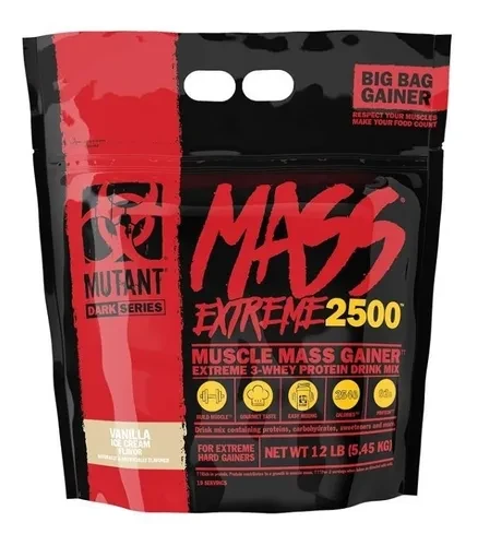 MUT MASS XXXTREME 2500 12 LBS TRIPLE CHOCOLATE *OFERTA*