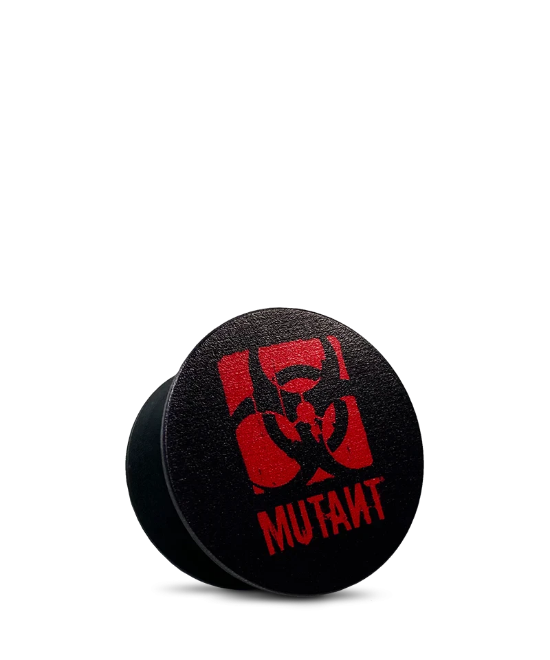 MUT MUTANT CELL PHONE SOCKET BLACK WITH RED LOGO