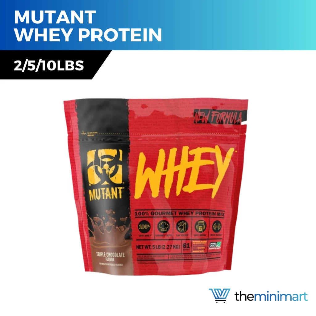 MUT MUTANT WHEY 4 LBS TRIPLE CHOCOLATE & COOKIES & CREAM *OFERTA*