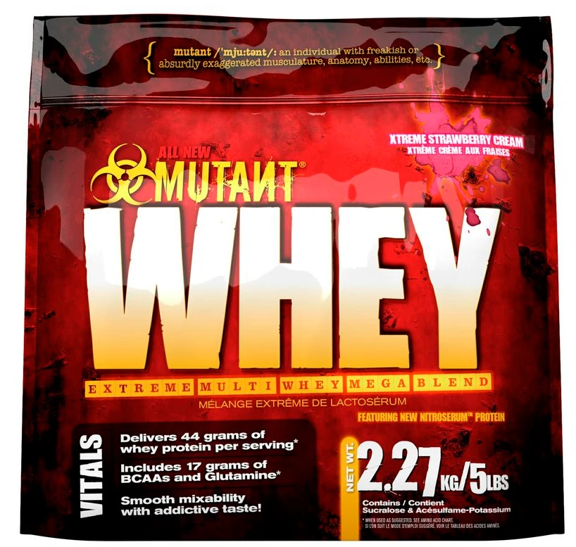 MUT MUTANT WHEY 5 LBS STRAWBERRY CREAM *OFERTA*