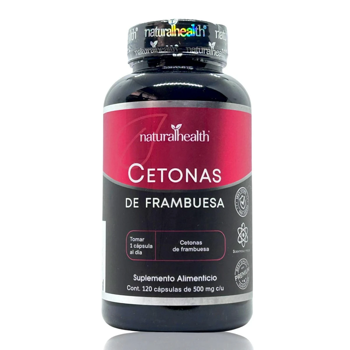 NATURAL CETONAS DE FRAMBUESA 500MG 120 CAPS