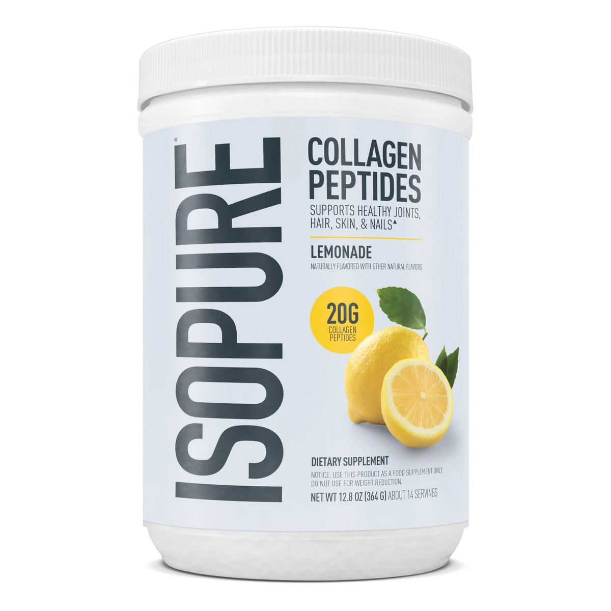 NB ISOPURE COLLAGEN PEPTIDES 364 GRS LEMONADE *OFERTA* "NUEVO"
