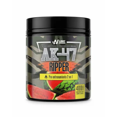 ARMY NUTRITION AK-47 RIPPED 40 SERV SANDIA