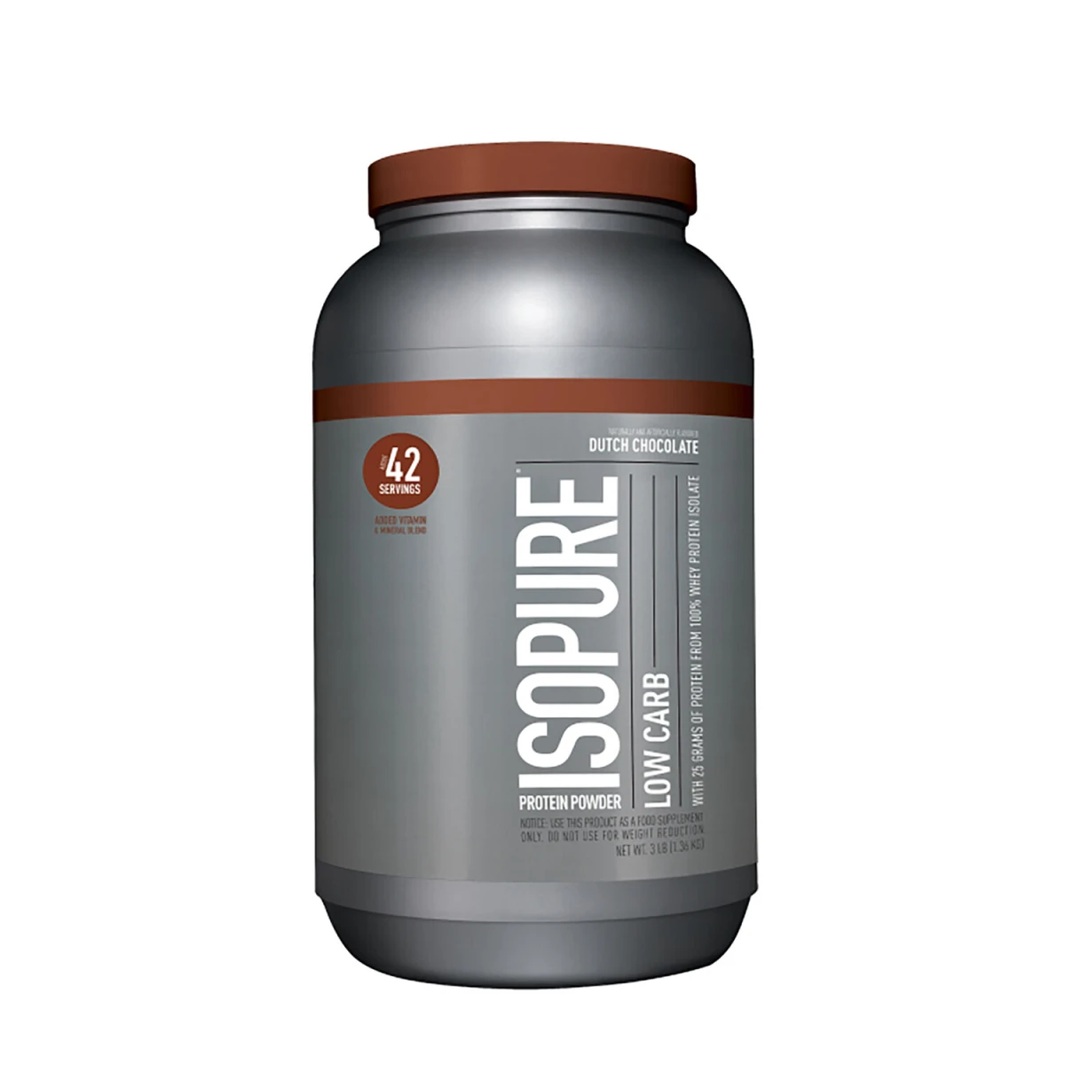 NB ISOPURE LOW CARB 3 LB CHOCOLATE *OFERTA*