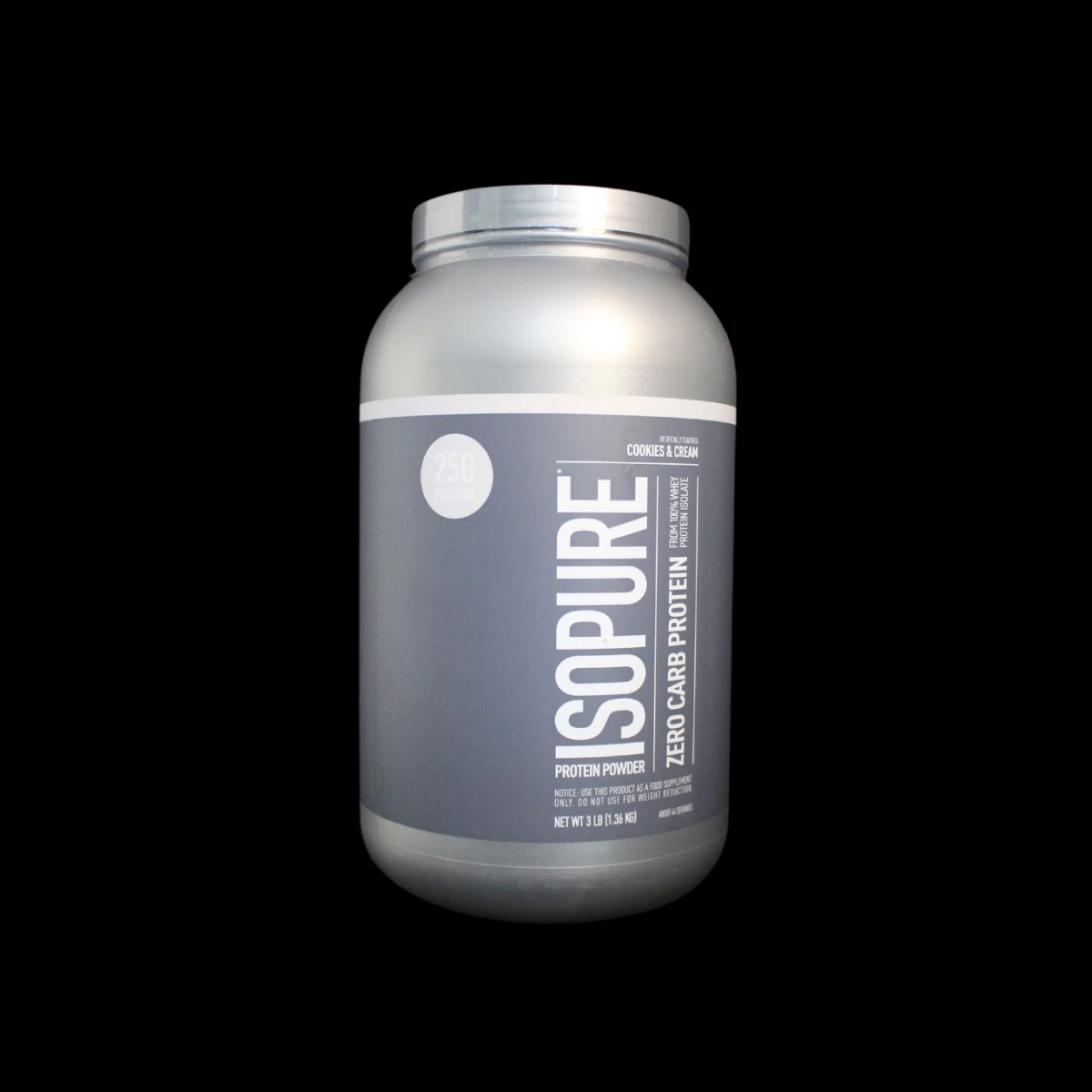 NB ISOPURE ZERO CARB 3 LB COOKIES & CREAM *OFERTA*