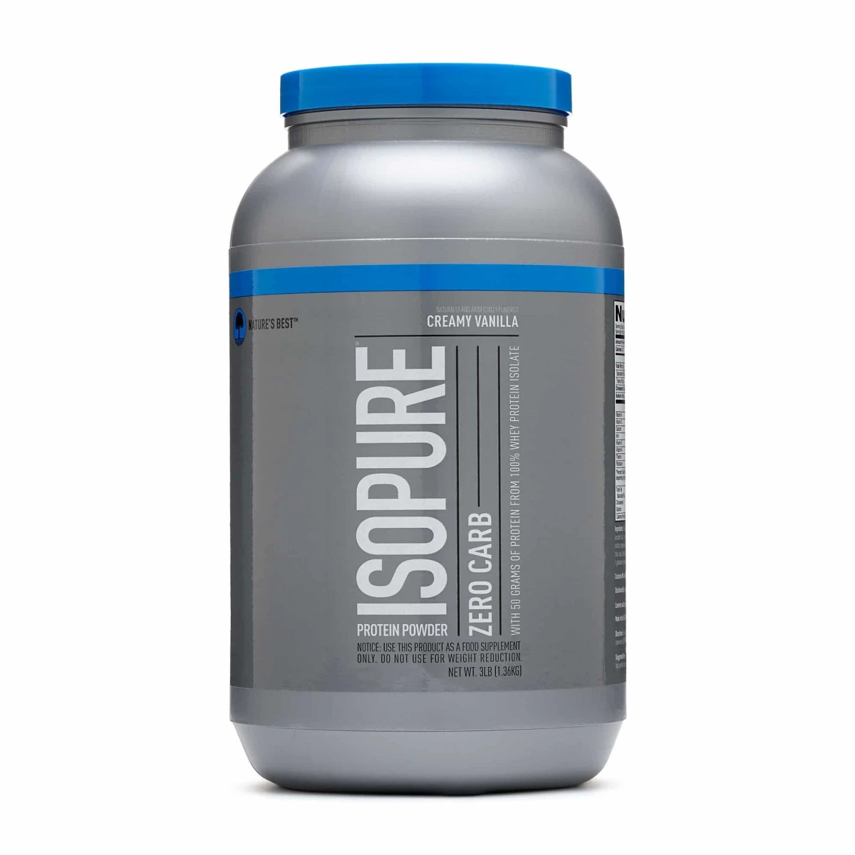 NB ISOPURE ZERO CARB 3 LB VAINILLA *OFERTA*