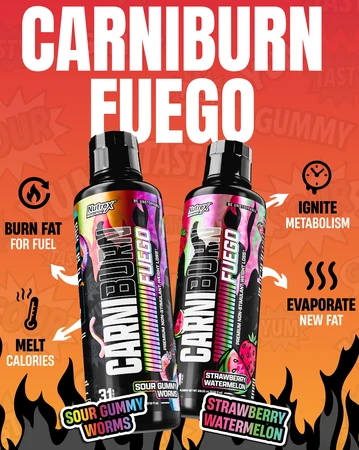 NT CARNIBURN 31 SERV SOUR STRAWBERRY WATERMELON "NUEVO"