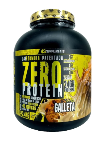 43 ZERO PROTEIN 5.29 LBS GALLETA