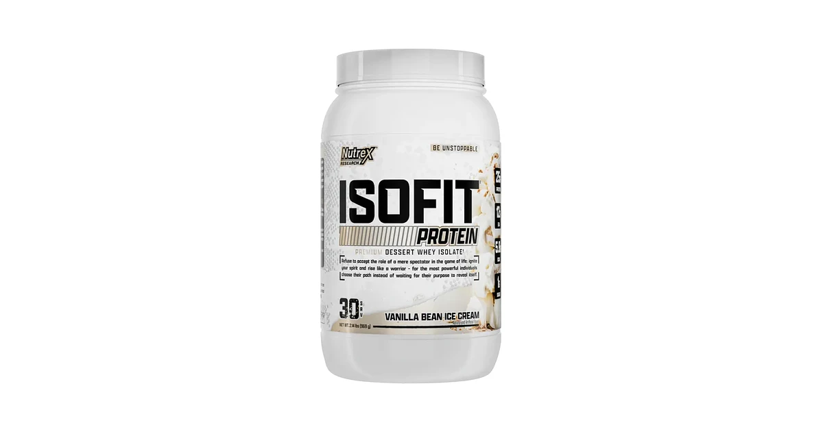 NT ISOFIT 2.2 LBS VAINILLA BEAN ICE CREAM