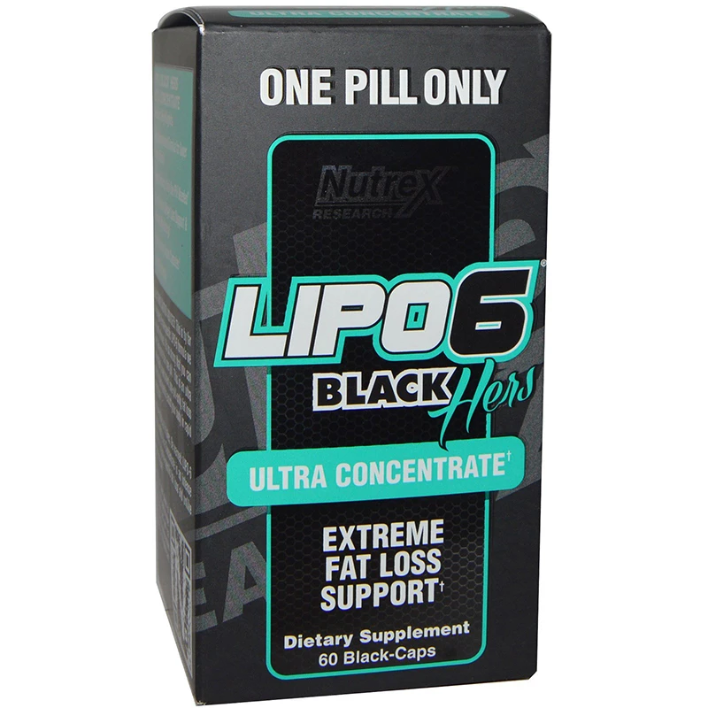 NT LIPO 6 BLACK UC HERS 60 CAPS