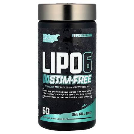 NT LIPO 6 STIM FREE 60 CAPS