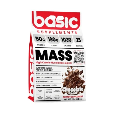 BASIC MASS 15 LBS CHOCOLATE *NUEVO*