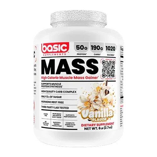 BASIC MASS 15 LBS VAINILLA *NUEVO*
