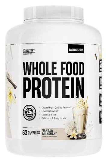 NT WHOLE FOOD PROTEIN 5 LBS VANILLA MILKSHAKE "NUEVO"