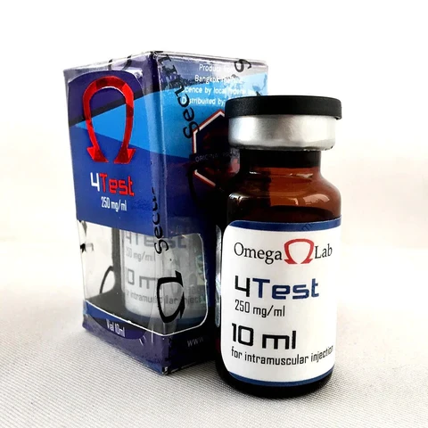 OMEGA 4 TEST 250 MG-10 ML INY