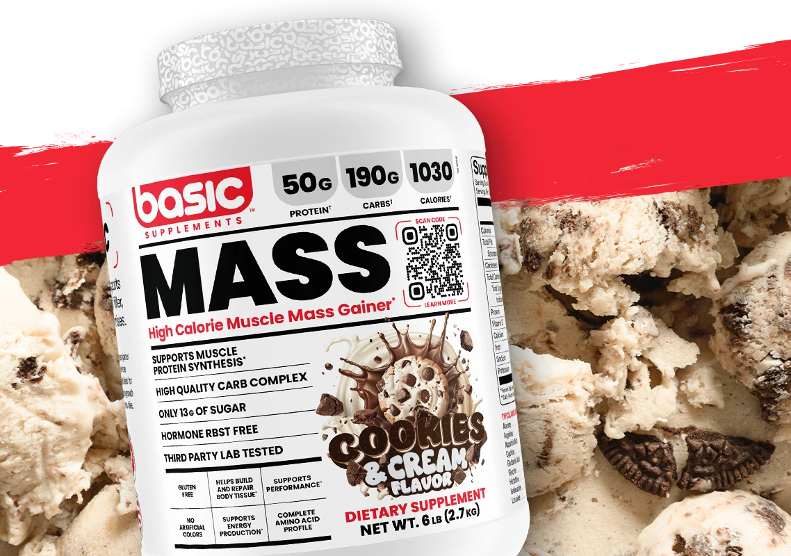 BASIC MASS 6 LBS COOKIES AND CREAM *NUEVO*
