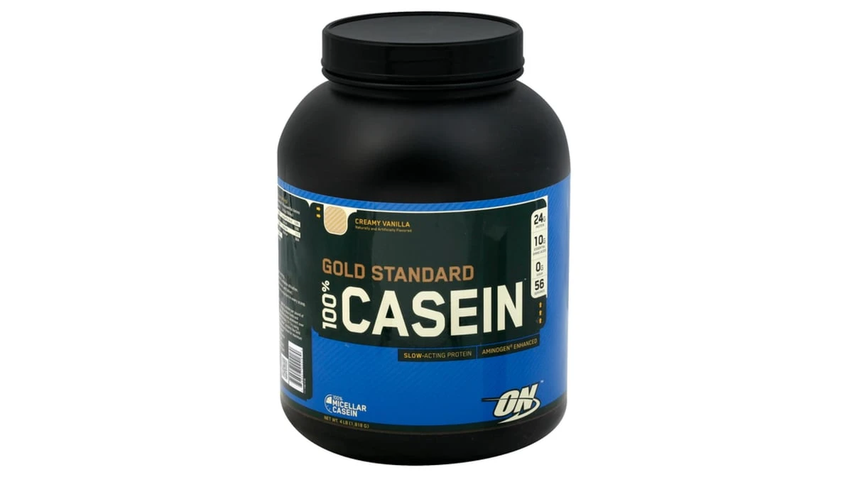 ON 100% CASEIN PROTEIN 4 LBS VAINILLA