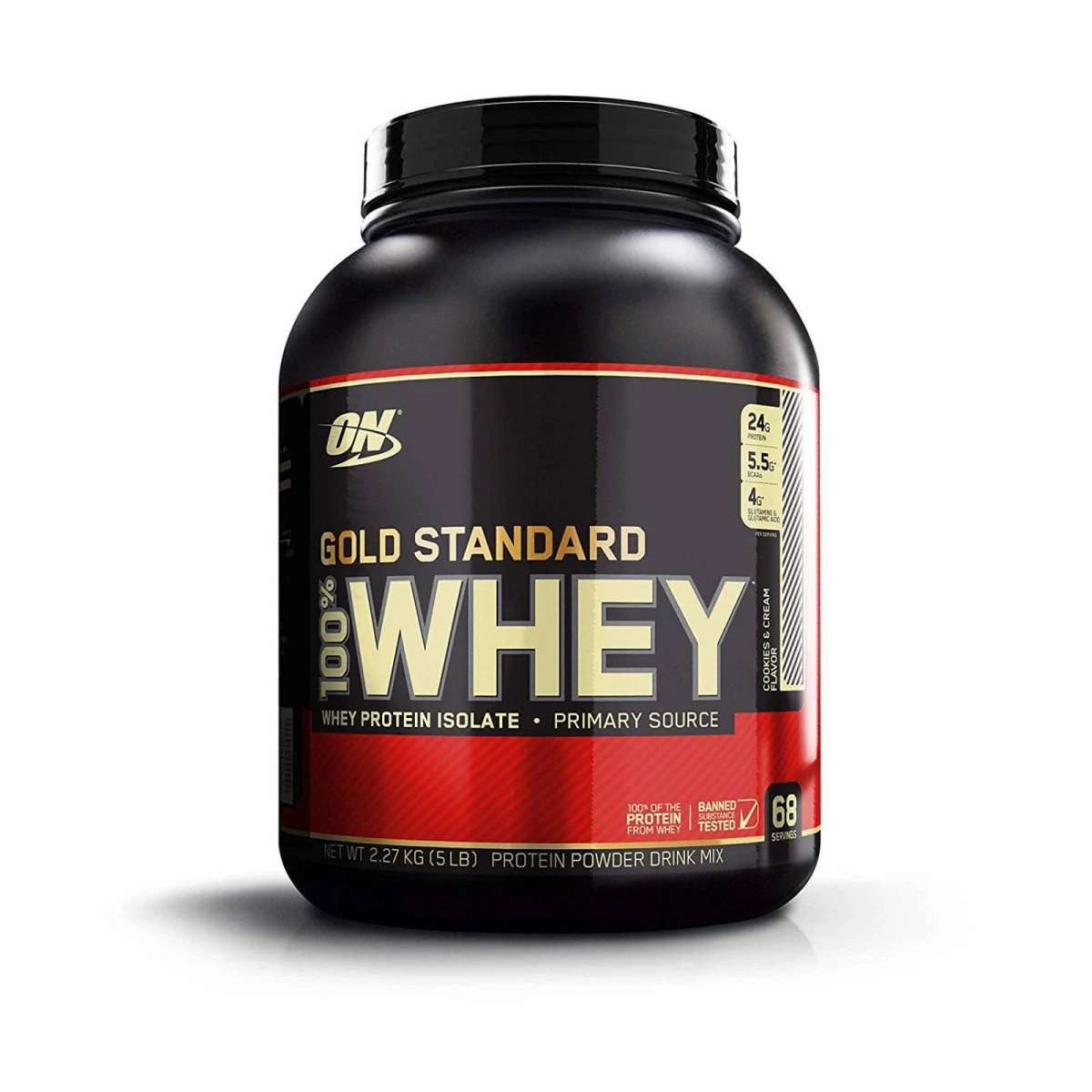 ON 100% WHEY GOLD STD 1.85 LBS COOKIES & CREAM