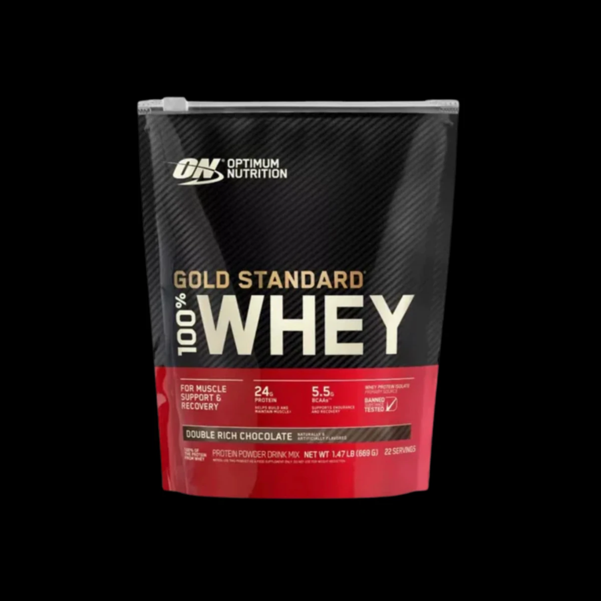 ON 100% WHEY GOLD STD 1.98 LBS DOUBLE RICH CHOCOLATE *OFERTA*