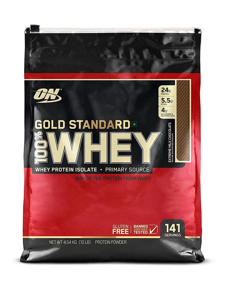 ON 100% WHEY GOLD STD 10 LBS EXTREME MILK CHOCOLATE *OFERTA*
