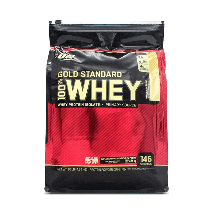 ON 100% WHEY GOLD STD 10 LBS VAINILLA *OFERTA*