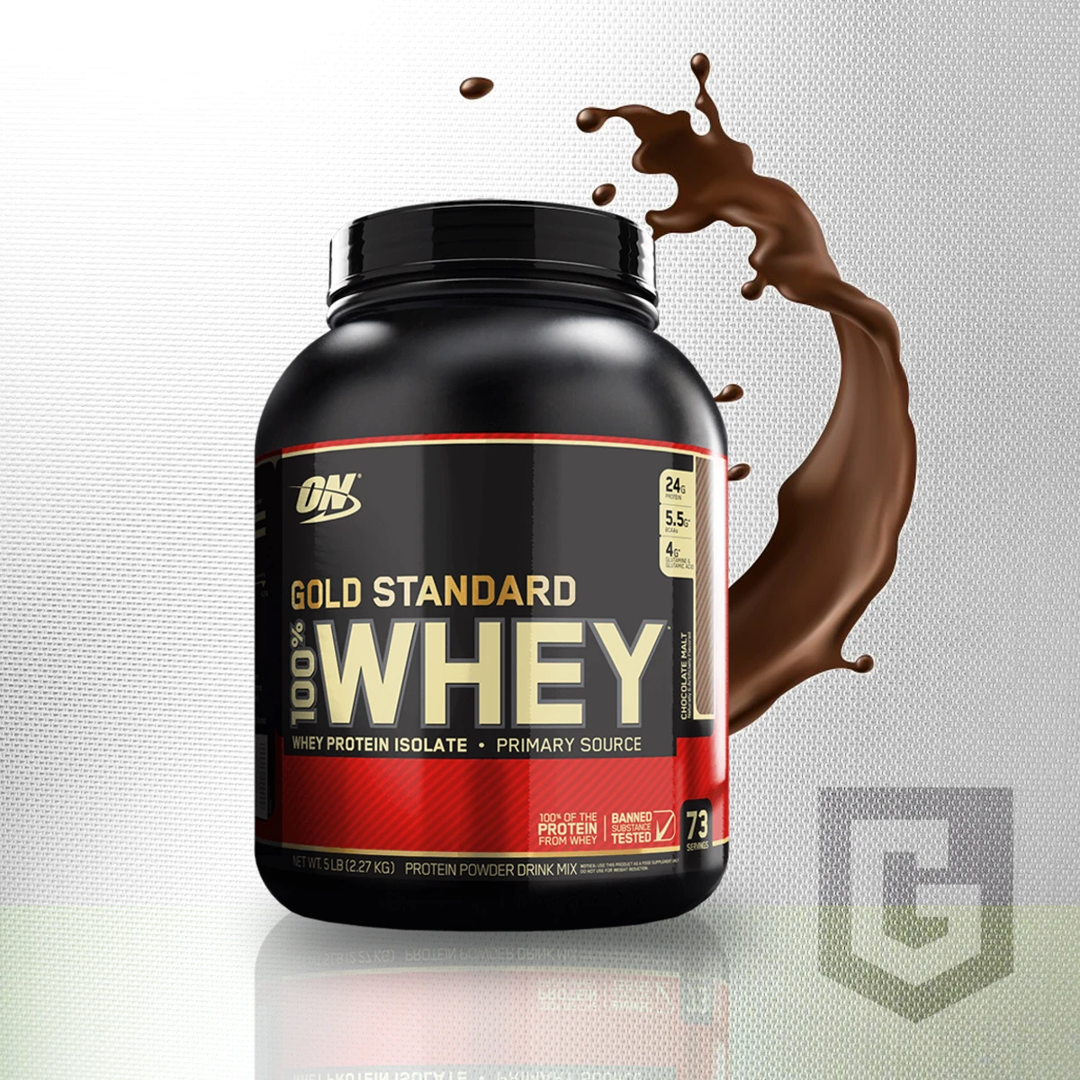 ON 100% WHEY GOLD STD 4.6 LBS COOKIES & CREAM