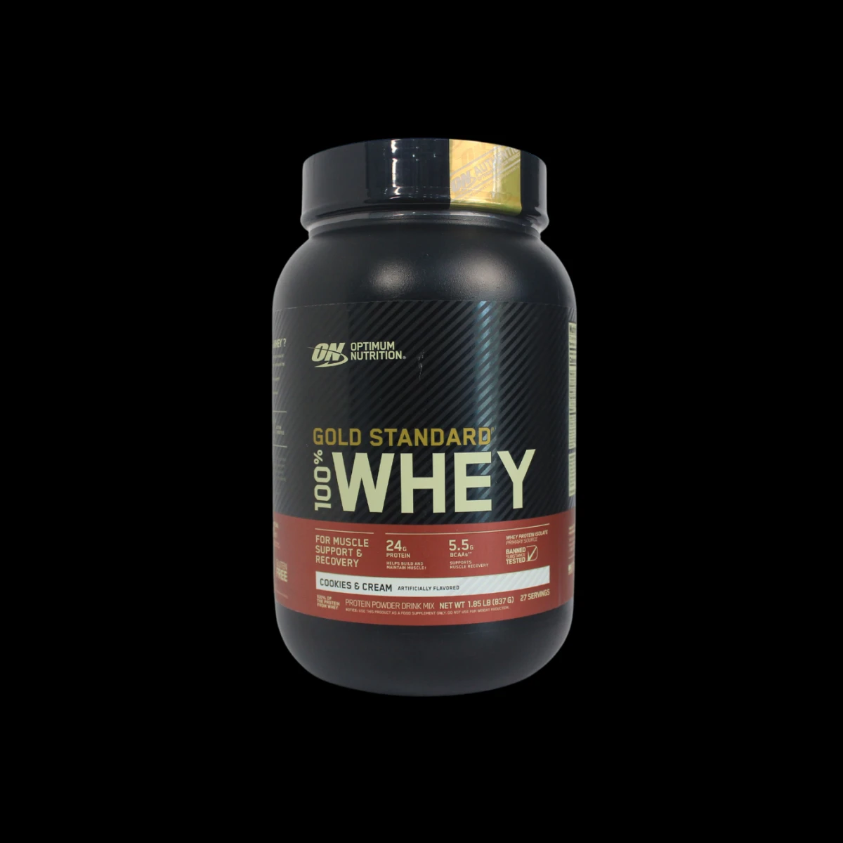 ON 100% WHEY GOLD STD 4.6 LBS COOKIES & CREAM *OFERTA*