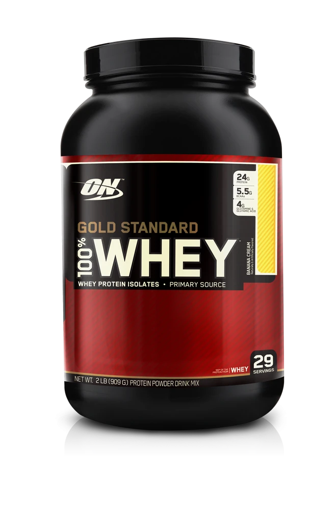 ON 100% WHEY GOLD STD 5 LBS BANANA CREAM *OFERTA*