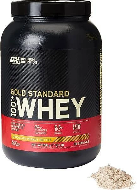 ON 100% WHEY GOLD STD 5 LBS CHOCOLATE PEANUT BUTTER *OFERTA*