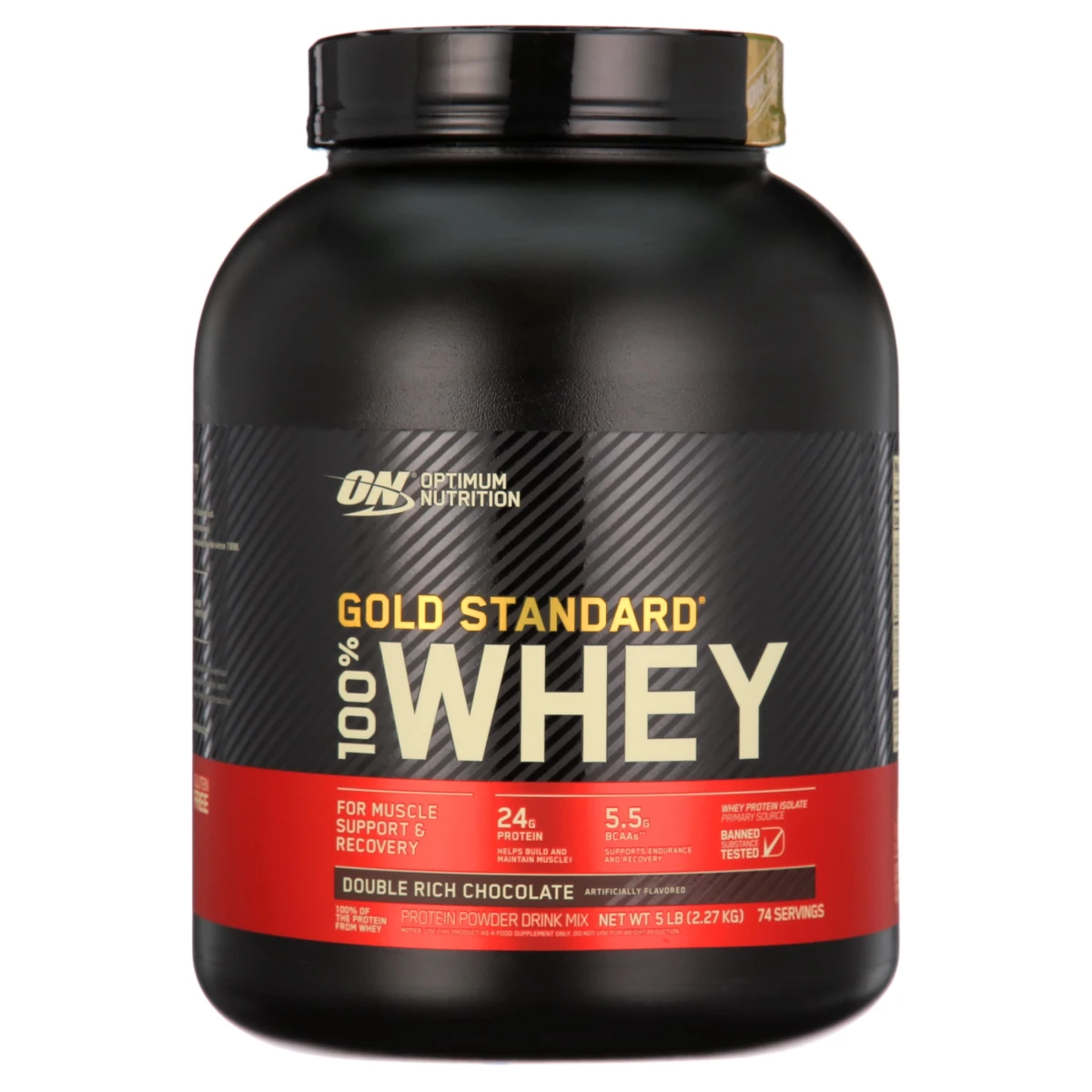 ON 100% WHEY GOLD STD 5 LBS DOUBLE CHOCOLATE