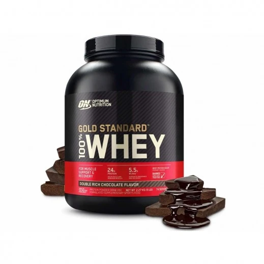ON 100% WHEY GOLD STD 5 LBS DOUBLE CHOCOLATE *OFERTA*