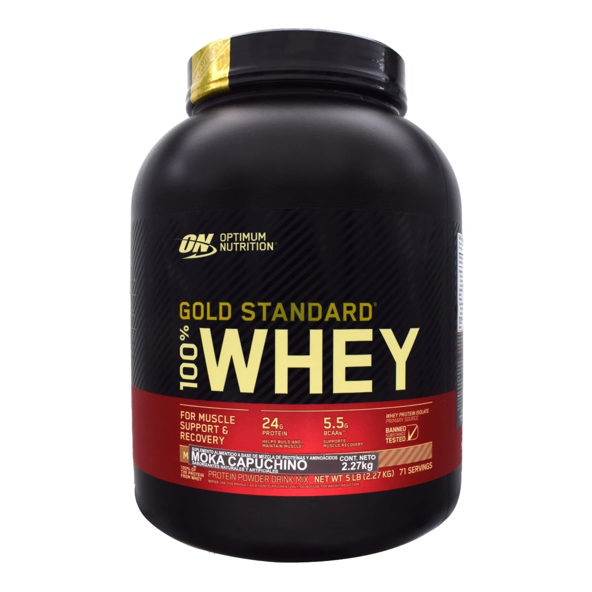 ON 100% WHEY GOLD STD 5 LBS MOCHA CAPUCCINO *OFERTA*