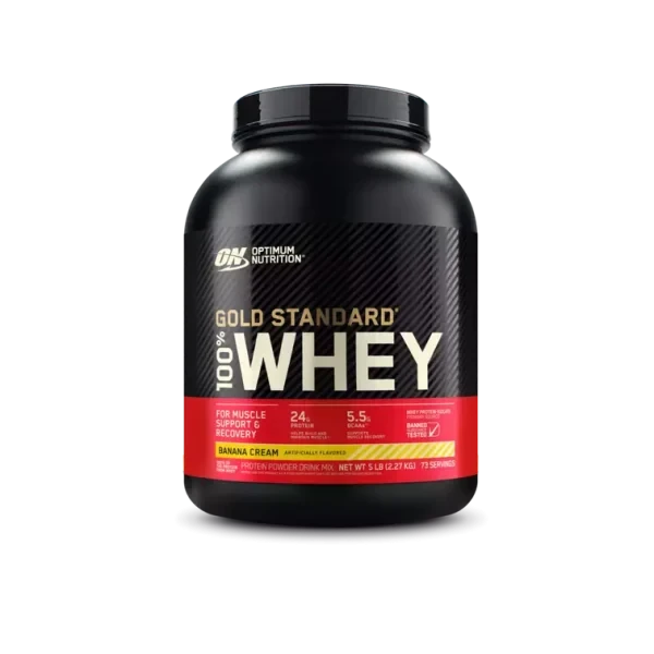 ON 100% WHEY GOLD STD 5 LBS STRAW-BANANA *OFERTA*