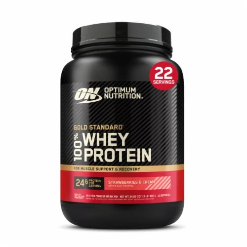 ON 100% WHEY GOLD STD 5 LBS STRAWBERRIES & CREAM *OFERTA*