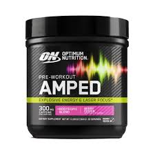 ON PRE-WORKOUT AMPED 20 SERV BERRY FUSION "NUEVO"