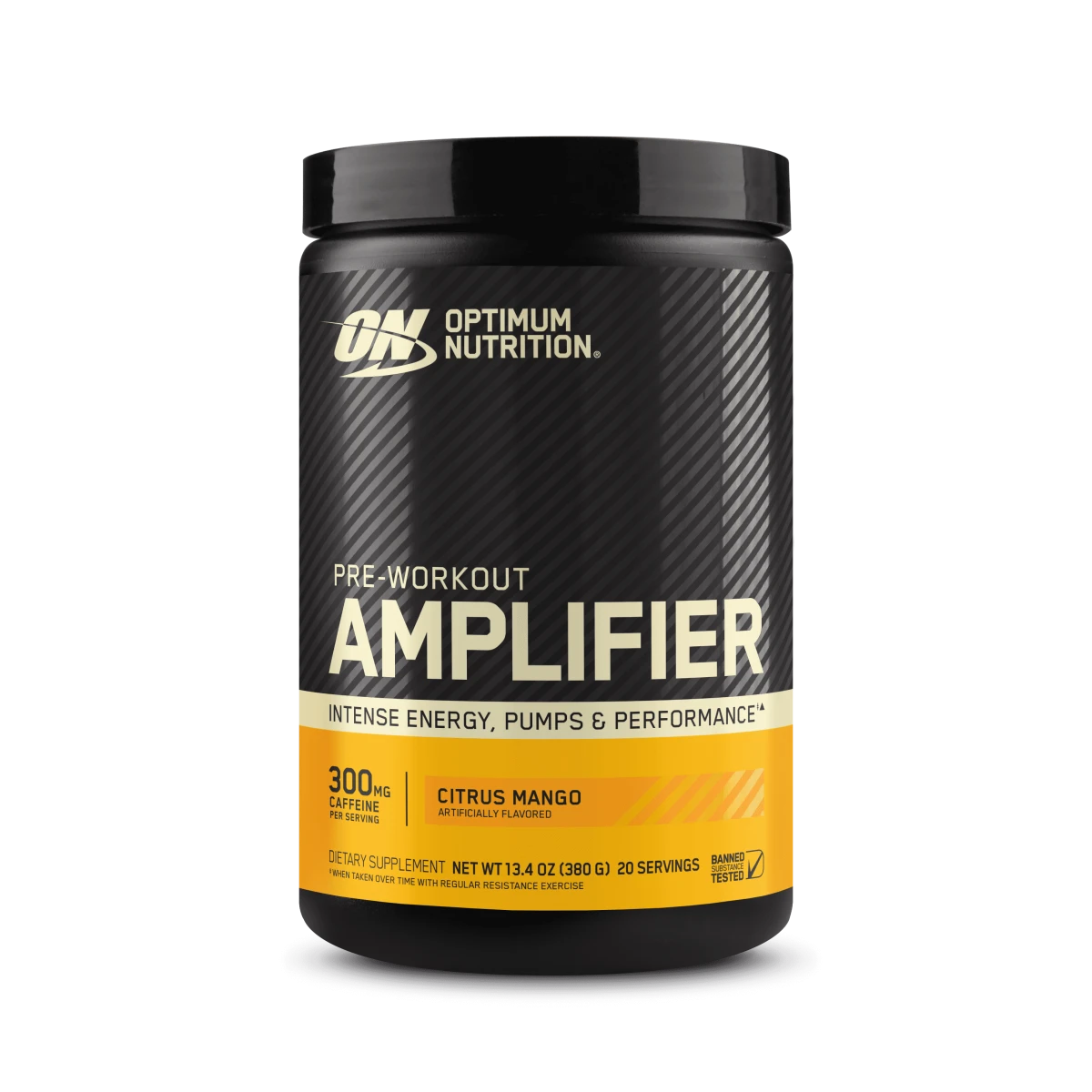 ON PRE-WORKOUT AMPLIFIER 20 SERV CITRUS MANGO