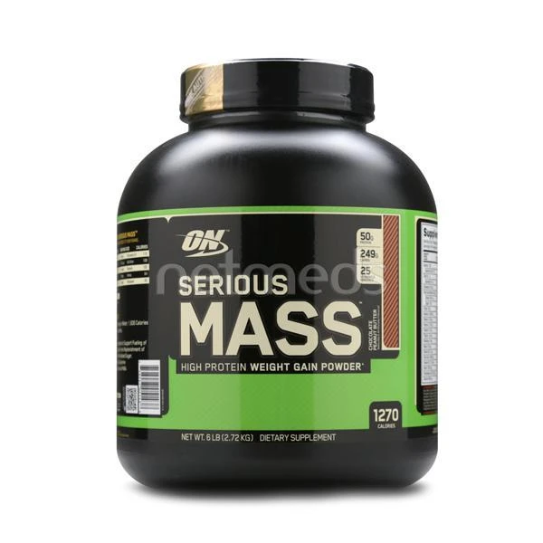 ON SERIOUS MASS 12 LBS CHOCOLATE PEANUT BUTTER *OFERTA*