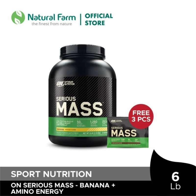 ON SERIOUS MASS 6 LBS BANANA "OFERTA"