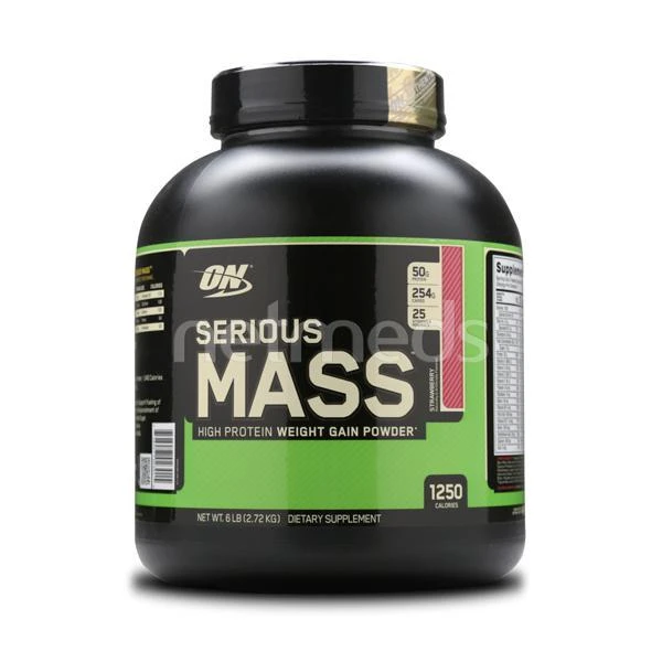 ON SERIOUS MASS 6 LBS STRAWBERRY "OFERTA"