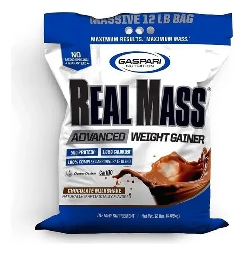 OUTLET GN REAL MASS ADVANCED 12 LBS CHOCOLATE BOLSA POCO ROTA CAD 10/28