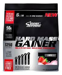 OUTLET INNER HARD MASS GAINER 6 LBS BAG STRAWBERRY BOLSA ROTA CAD 12/28