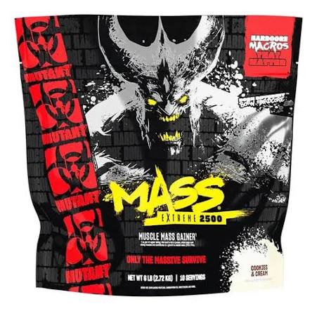 OUTLET MUT MASS XXXTREME 2500 6 LBS TRIPLE CHOCOLATE BOLSA POCO ROTA CAD 11/28