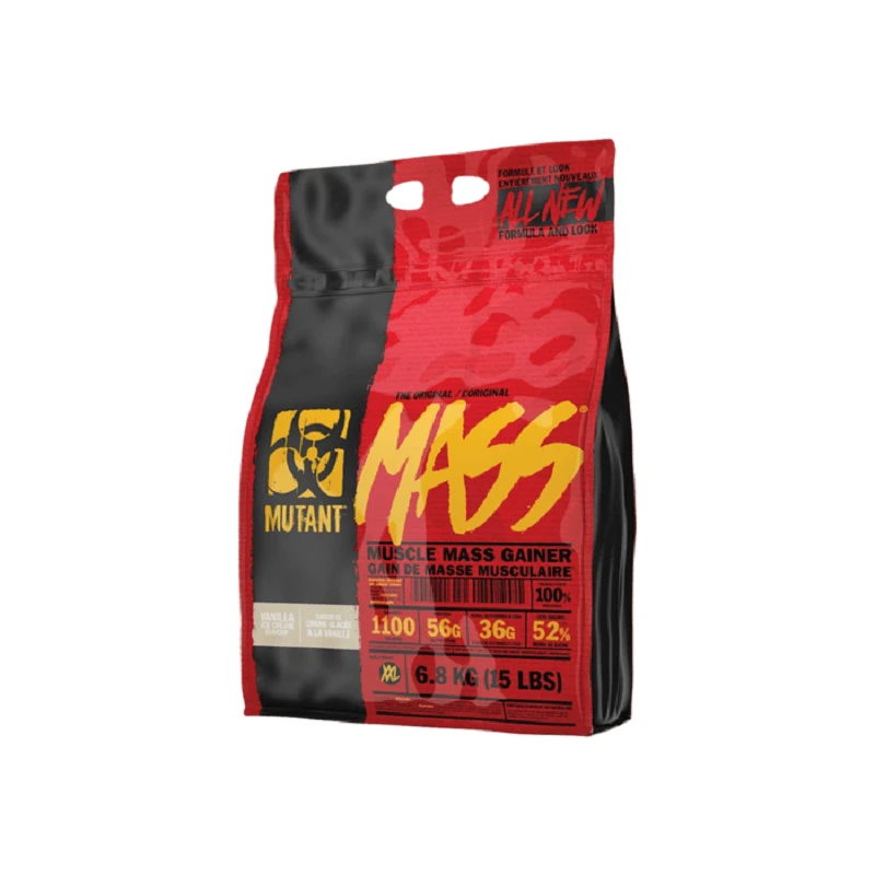 OUTLET MUT MUTANT MASS 15 LBS VAINILLA ICE CREAM BOLSA POCO ROTA CAD 08/28