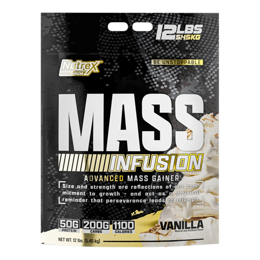 OUTLET NT MASS INFUSION VAINILLA 12 LBS BOLSA POCO ROTA CAD 07/27