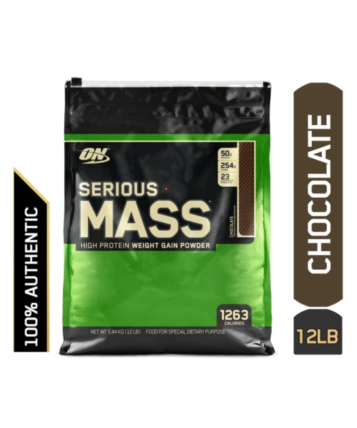 OUTLET ON SERIOUS MASS 12 LBS CHOCOLATE BOLSA POCO ROTA CAD 01/27