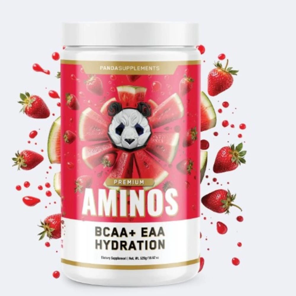 PANDA AMINOS BCAA+ EAA HYDRATION 30 SERV STRAWBERRY WATERMELON "NUEVO"