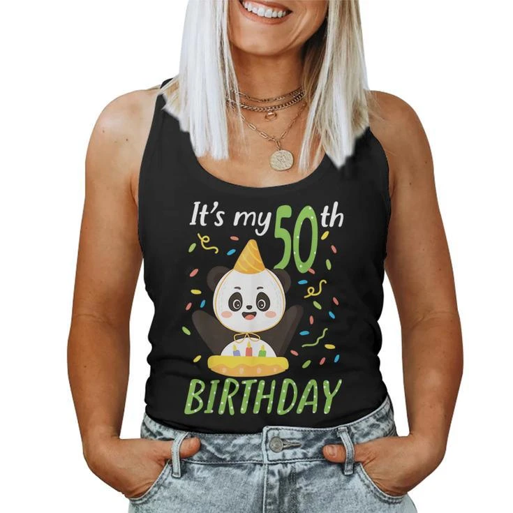 PANDA ROPA HEAD TANK BLACK (L)