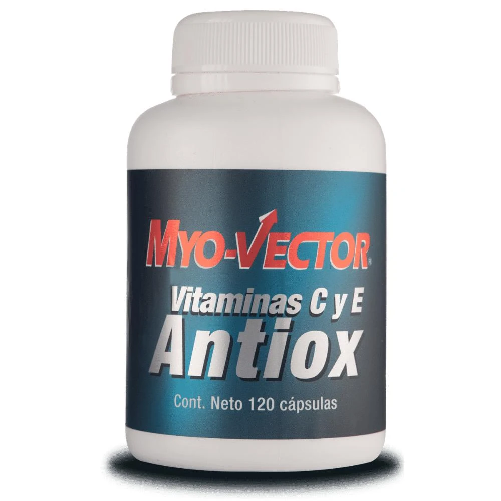 PBS MYO-VECTOR ANTIOX VITAMINA C Y E 120 CAPS *BAJAN DE PRECIO*