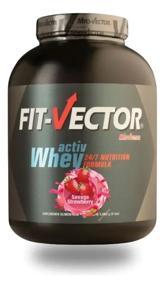 PBS MYO-VECTOR FIT VECTOR WHEY ACTIV 60 SERV STRAWBERRY
