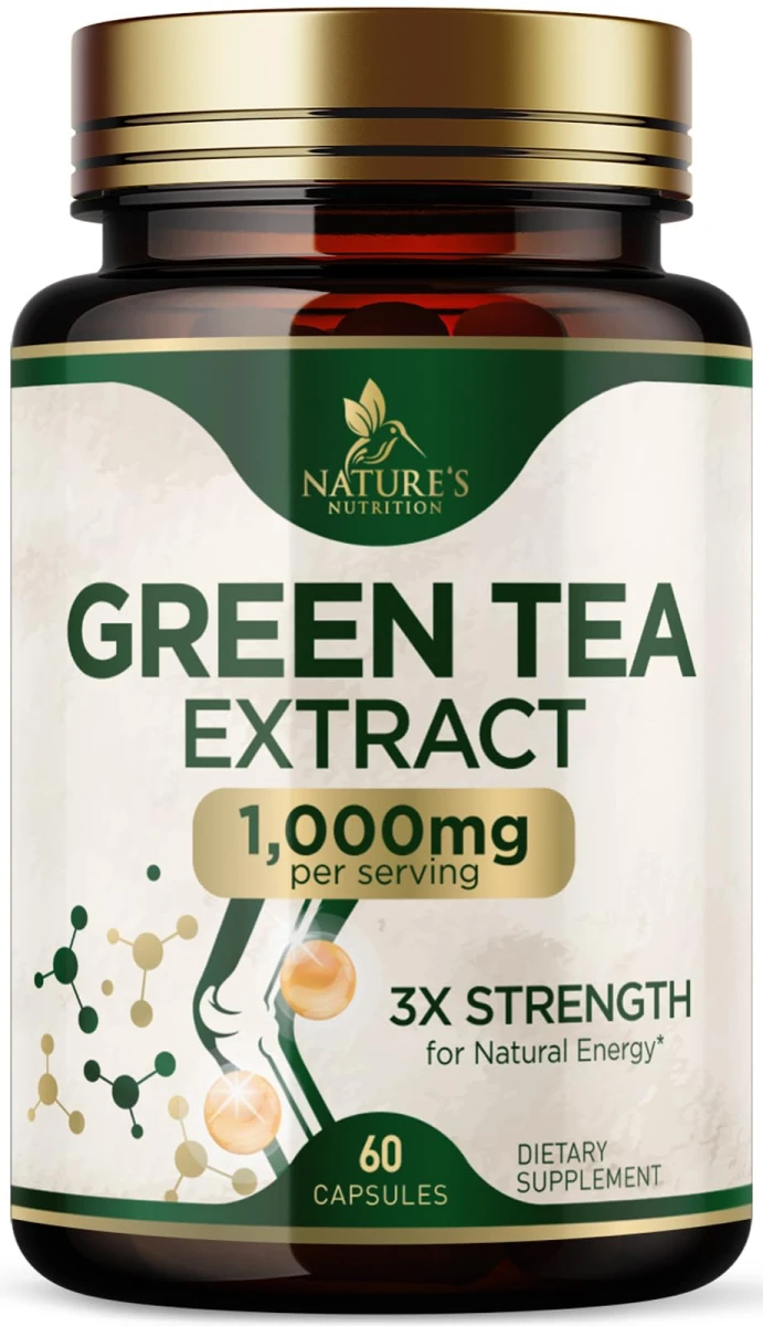 PL GREEN TEA 1000MG 60 CAPS